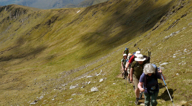 Making it up a Munro