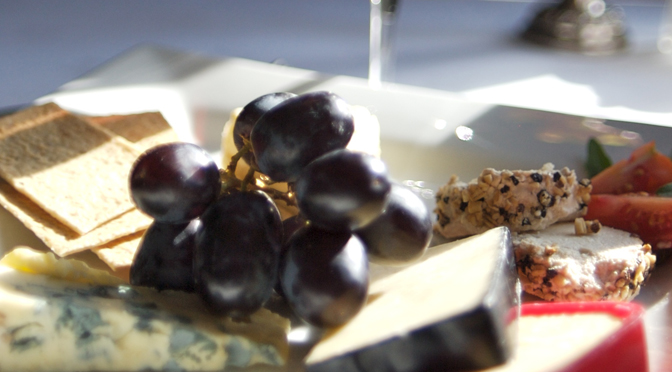 Grapes, Cheese and Biscuits